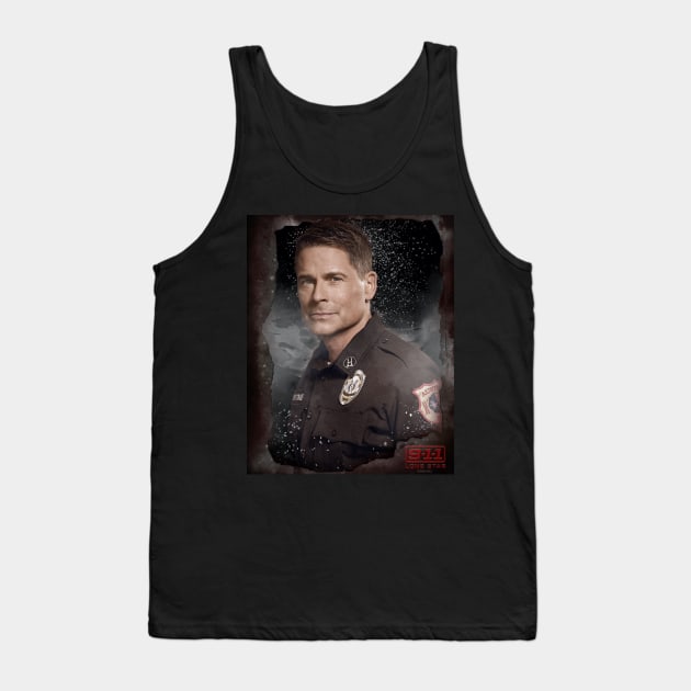 9-1-1: Lone Star - Captain Owen Strand - Burned Tank Top by vickytoriaq